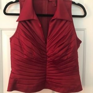 Women's Red Top- Size 10